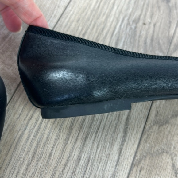 BADGLEY MISCHKA Wendy Black swarovski crystal Embellished Flat - Picture 8 of 8